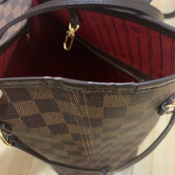 Neverfull MM Damier Ebene Authentic Louis Vuitton - Picture 8 of 15